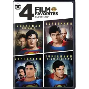 Warner Home Video - 4 Film Favorites: Superman  [DVD Video Disc] Widescreen