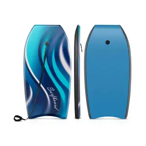 33/37/41 Inches Lightweight Body Board Boogie Board with EPS Core XPE Deck HDPE Bottom