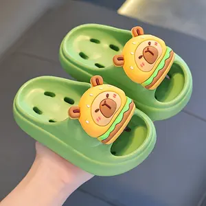 Kids Capybara Slippers Boys Girls NonSlip Soft Sole Indoor Lightweight Spring Summer Casual Wear Capybara Themed Shoes