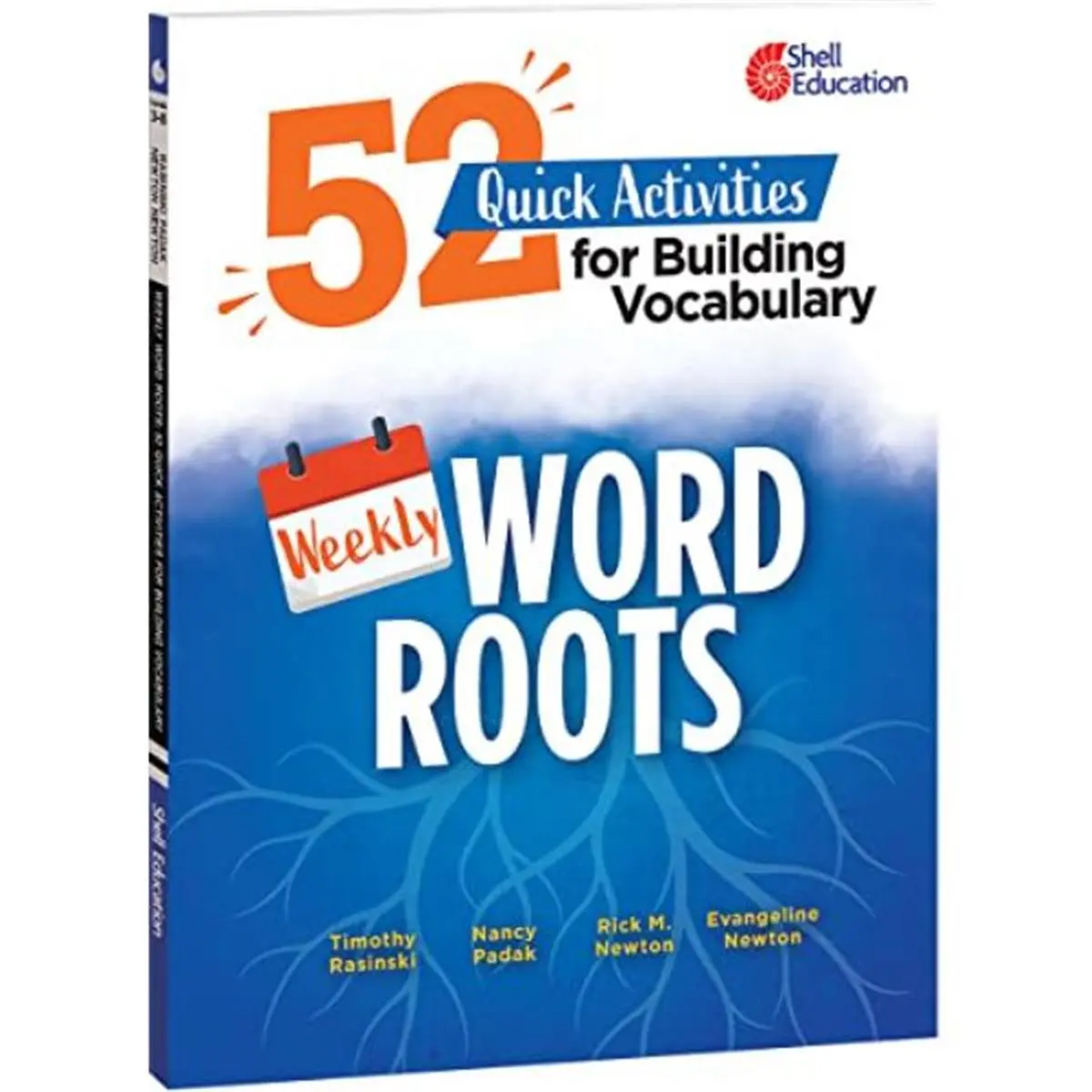 212 MAIN Shell Education Weekly Word Roots Book - 52 Quick Vocabulary-Building Activities, Weekly Activities for Early Learning