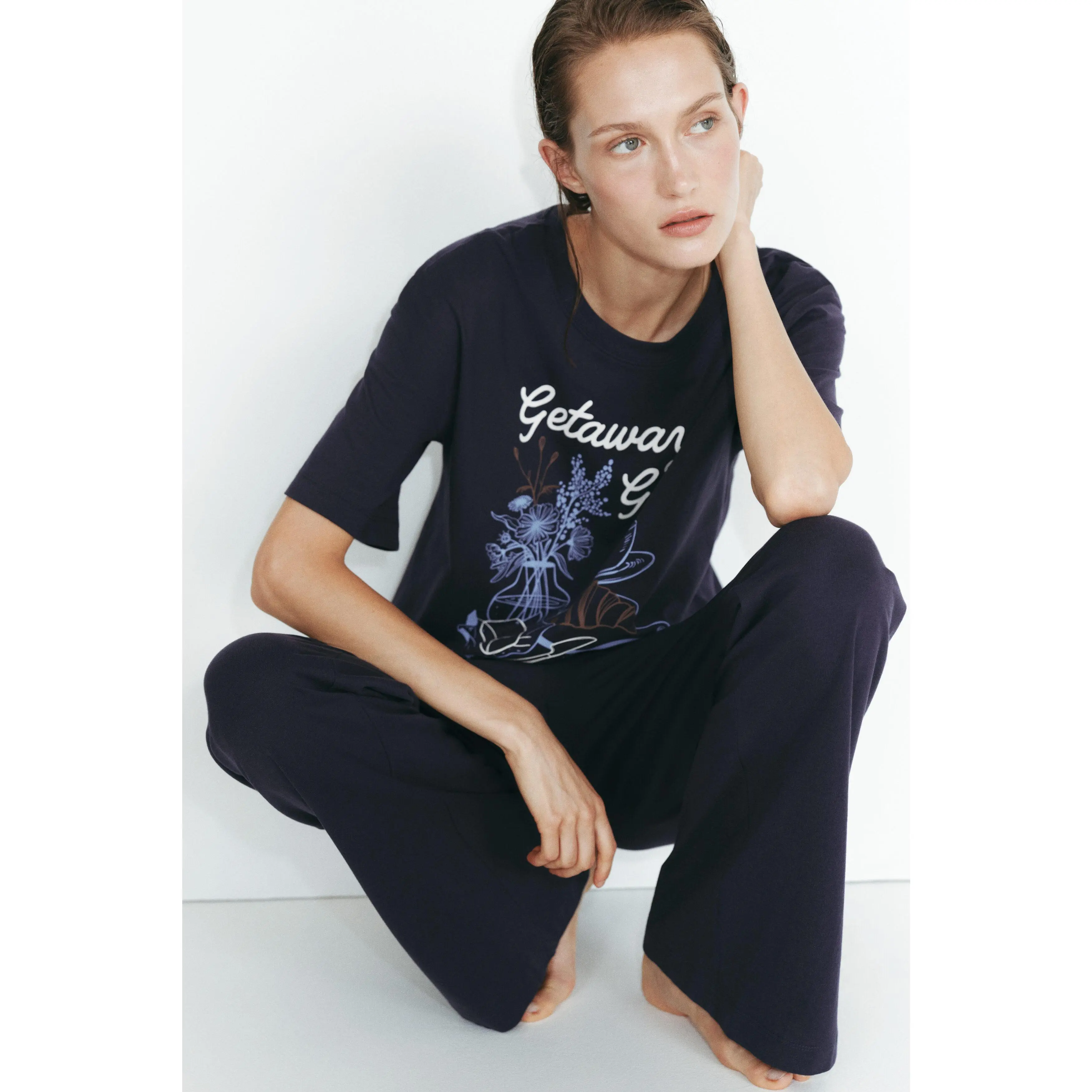 H&M Printed cotton pyjamas