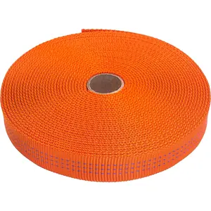 1 Inch Nylon Tubular Webbing Tape, CE UIAA Certified 4000lb Heavy Duty for Climbing Rescue Survival Outdoor Activities and General Purposes