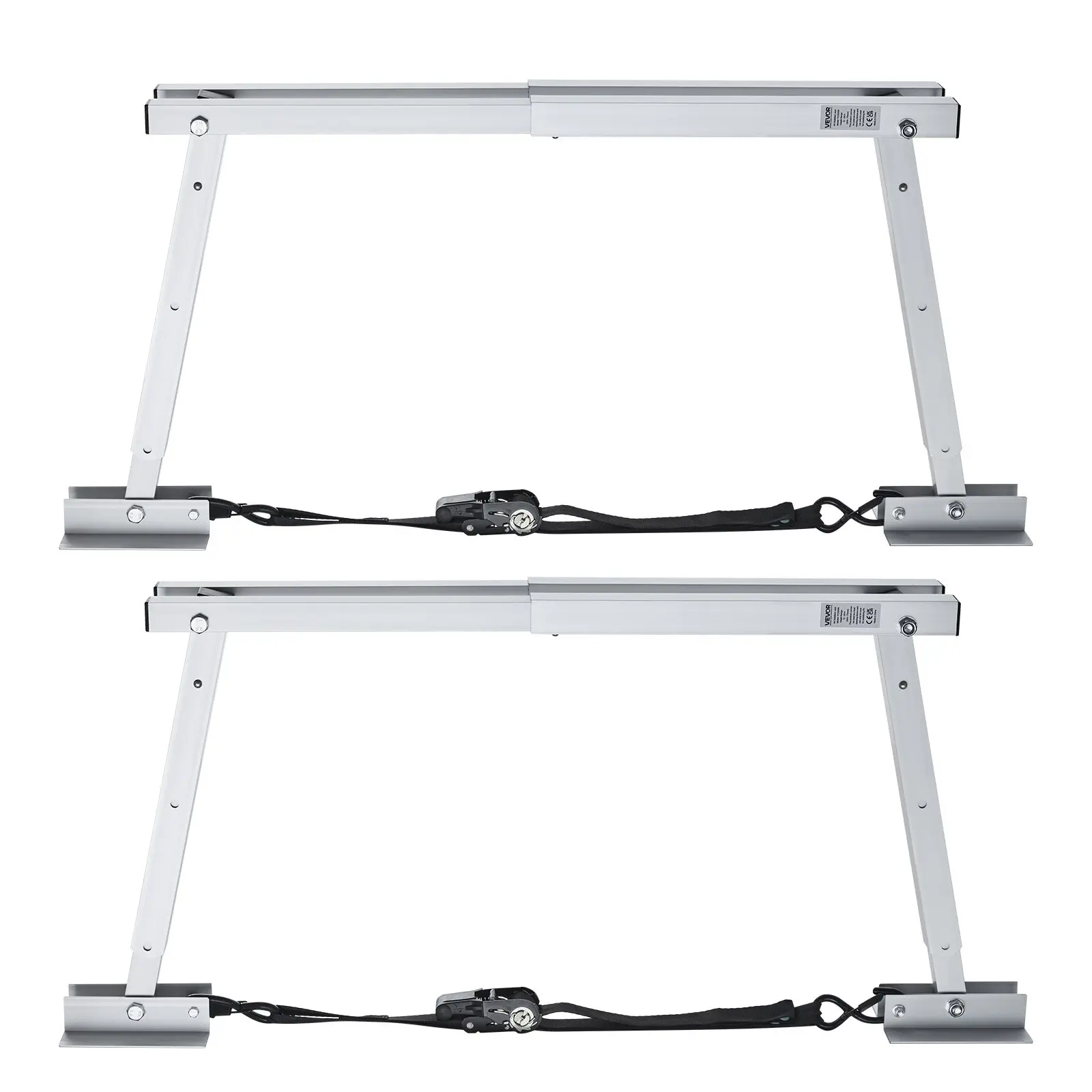 【DealsForYouDays】VEVOR Universal Alloy Frame RV Stabilizers (2PCS), Adjustable Length Height Adjustable 12-28 in, Compact Foldable for Easy Storage, Enhanced Stability for Travel Trailers, Campers, Reduces RV Wobble