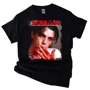 Scream Horror Movie Billy Loomis Skeet Ulrich Graphic T-Shirt ON TREND