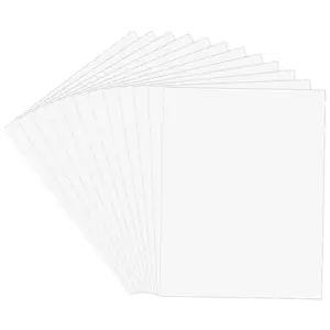 12 Pack Vinyl Fence Repair Kit Vinyl Siding Repair Kit PVC Vinyls Siding Patch Kits Self-Adhesive Vinyls Sidings Patch 6.3X4.7 Inches for Mobile Home Skirting House Sidings Fence Parts Wall Holes