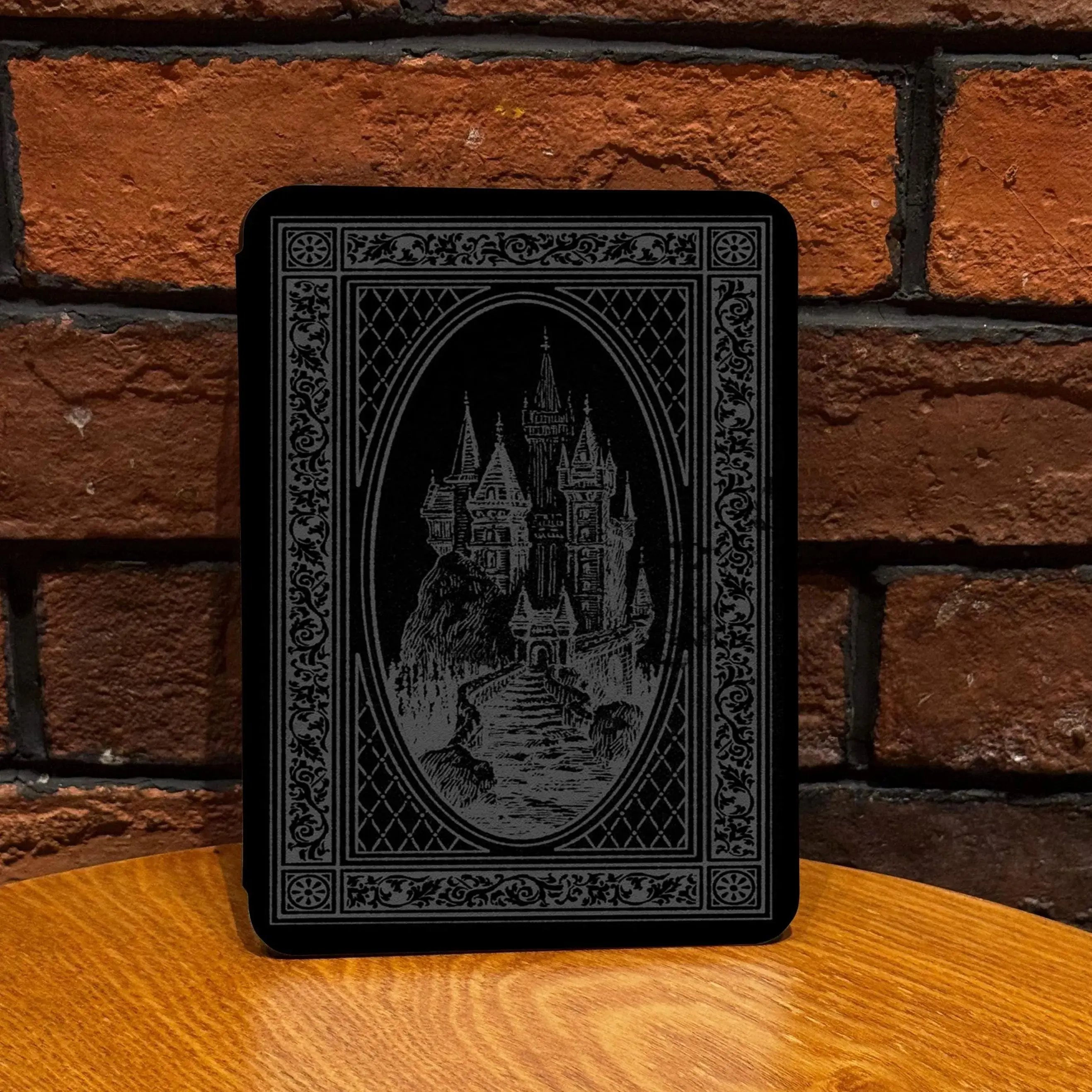 Gothic Castle Kindle Case, Dark Academia Kindle Cover for Paperwhite 7 inch, Fantasy Bookish Kobo Ereader Case Gift