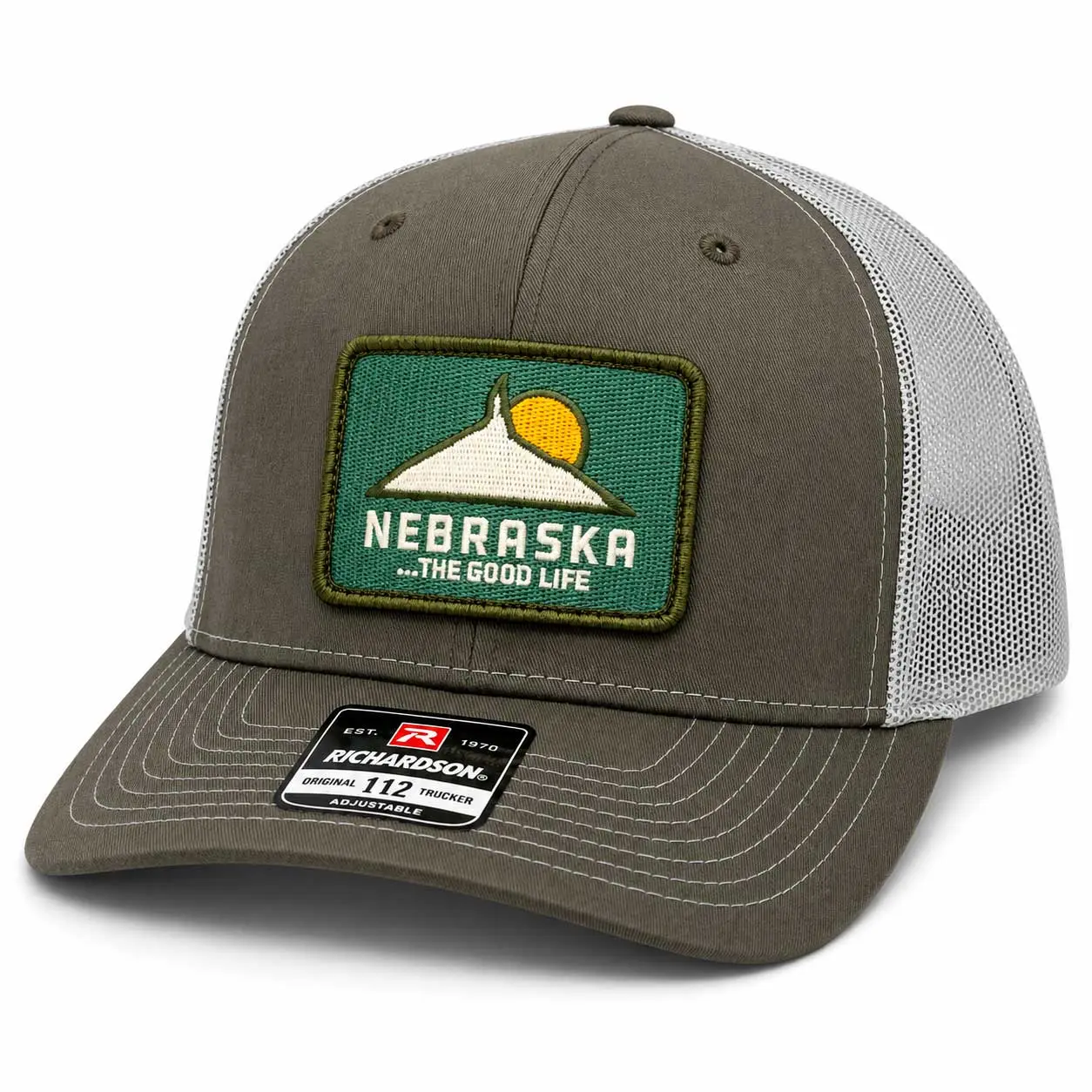 Good Life Trucker Hat | Chimney Rock | One Size Fits Most | Nebraska State Historical Society
