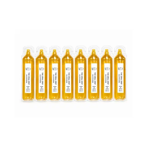 The Oral Drip Premium Glutathione Wellness Drink Ampoules 20ml x 8 | Japanese-Inspired Daily Beauty & Wellness Supplement