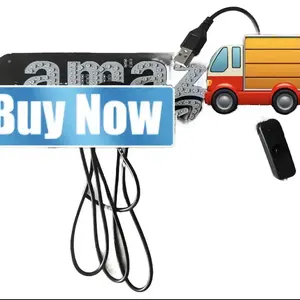 Luz Pro Flex Delivery Driver LED Light – Bright Blue USB Car Sign for Night Deliveries, Safe Drop-Off