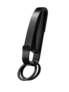 Duty Belt Key Holder, Premium Duty Belt Key Clip, Upgraded Quick Release Key Keeper with Key Ring for Police and Law Enforcement Agencies