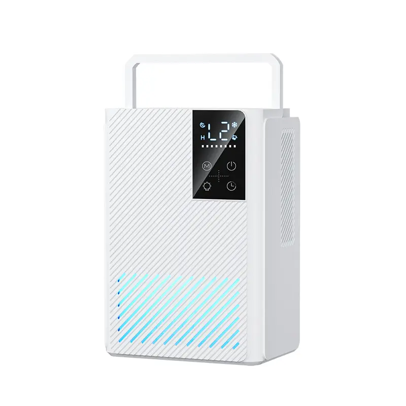 Mini Low-Noise Lightweight Desktop Dehumidifier - Compact Size (200x142x286mm), Efficient Moisture Absorption, Prevents Dampness for Bedroom Indoor Household Air Maintenance