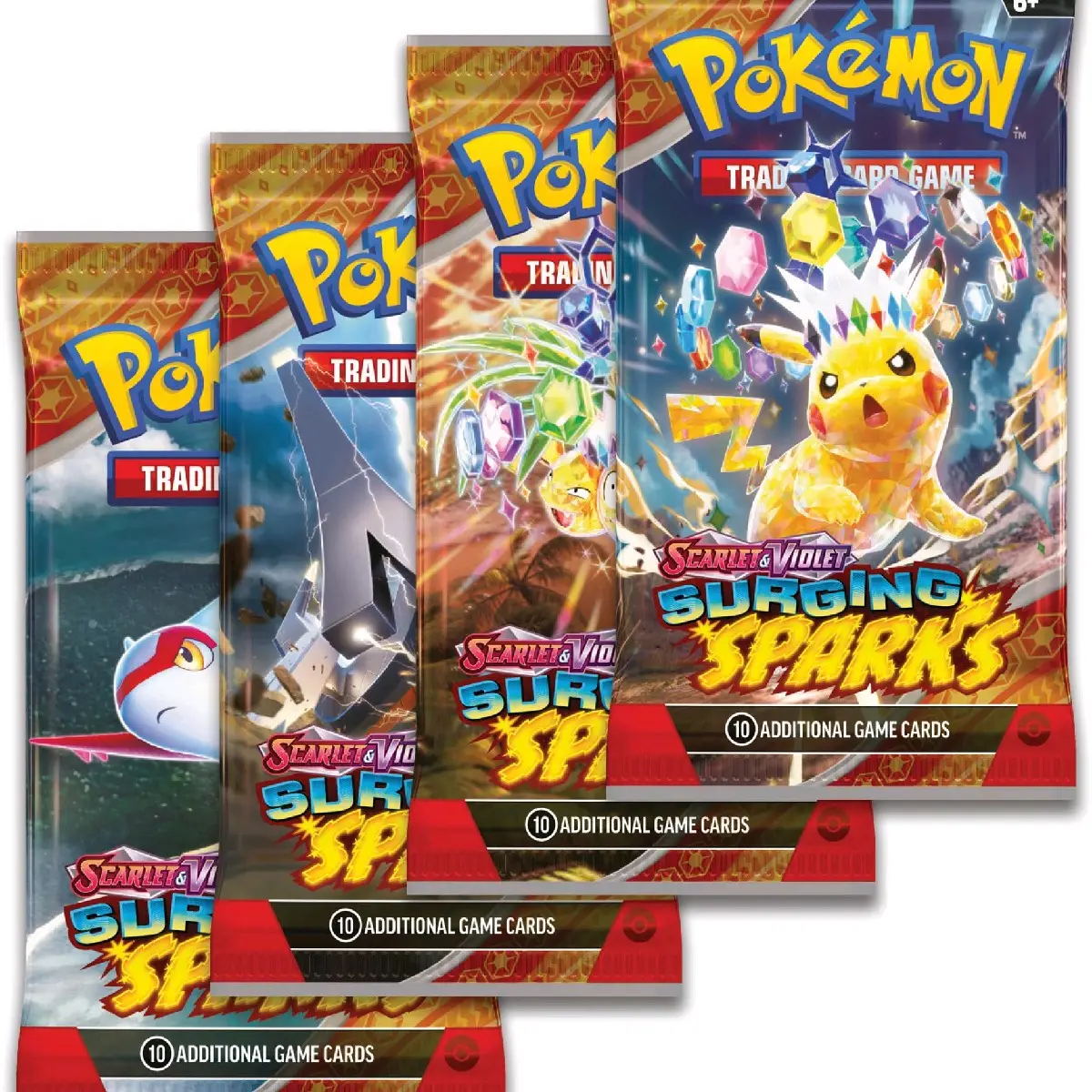 Surging Sparks Booster Pack live break