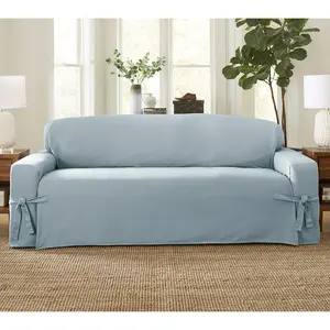 Surefit Woven Relaxed Furniture Slipcover - Sofa Surefit Woven Relaxed Furniture Slipcover - Sofa