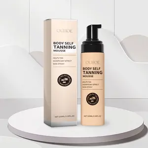 Bronzing Body Mousse Self Tanner for Summer Tanning, Hydrating and Moisturizing for Even Skin Tone, Achieve a Beautiful Tan Glow