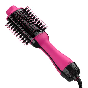 Hair Dryer Brush Blow Dryer Brush in One, 4 in 1 Styling Tools with Ceramic Oval Barrel, and Styler Volumizer, Hot Air Straightener Brush for All Hair Types