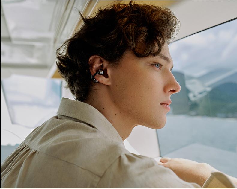 Sanag S8S Ultra Ear Clip Earbuds - 50H Playtime IPX67 Waterproof for Sports Running Office