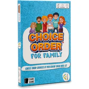 Choice Order, Family  for  and Adults, Family  Night Companion, Icebreaker