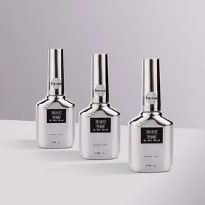 Long-Lasting LED Soak Off Gel Nail Polish, No Wipe Needed Base & Top Coat, Glossy Finish, Salon & Home Use, 15ML Bottle, Easy Application