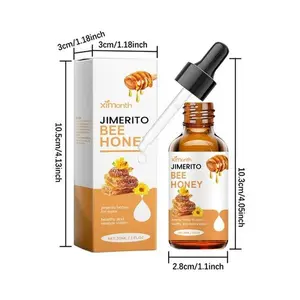1-5PCS Jimerito Honey Eye Drops | Natural Bee Honey for Dry Tired Eyes, Soothe Discomfort & Refresh Vision Gentle Daily Care