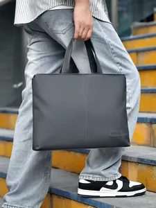 Men's Briefcase Handbag, Daily Use Shoulder Bag, Laptop Bag, A4 File Folder, Stylish and Practical Office Accessory, Travel Essentials