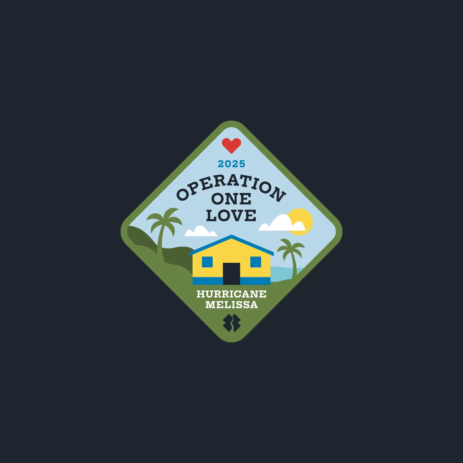 Operation One Love Woven Patch