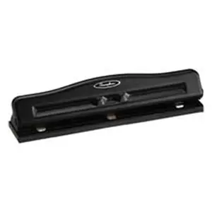 Swingline  Adjustable 2-3 Hole Punch- .28in.- 11 Sheet Capacity- Black