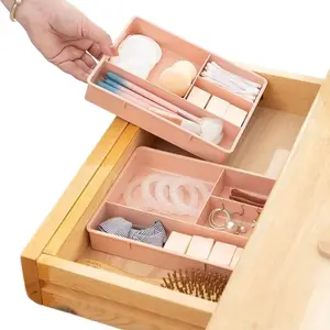 This drawer-divided storage box features built in organizers, suitable for home use (test papers), office use (cosmetics), and is thickened, durable, and resistant to deformation. Its scientifically designed multi-compartment layout, with appropriately si
