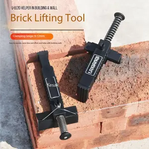 Adjustable Brick Line Slider Tools, Hand Measuring Tool, 2 Pieces Set Construction Leveling Measuring Lines Fixer, Engineering Plastic Building Accessories, Measurement Accuracy