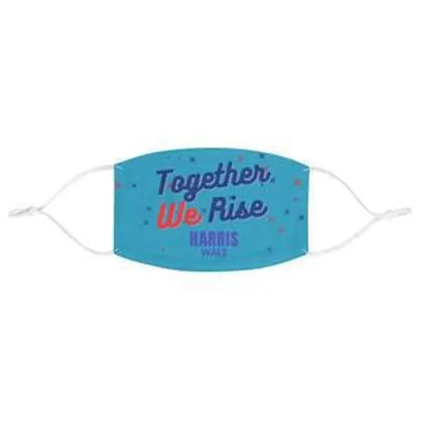 Harris Walz 2024 - “Together We Rise” Campaign Face Mask