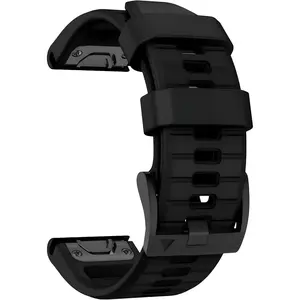22mm watch band for garmin fenix 5 6 7 pro Sapphire Solar Forerunner 965 955 935 745 epix Pro Gen 2 47mm only soft silicone quick fit 22 watch bands replacement for men women