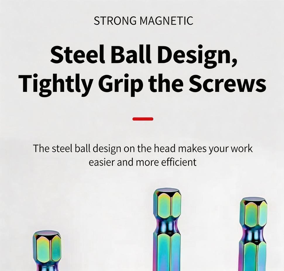 Non-Magnetic Steel Ball Socket Sleeve, Durable Impact Socket Adapter for Power Drill & Wrench, Heavy Duty Repair Tool