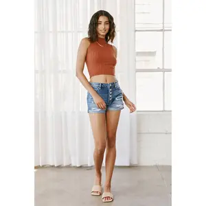 KANCAN Shorts medium wash