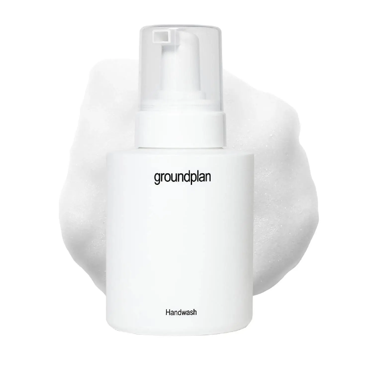 groundplan Hand Wash 300ml, Korean Gentle Hand Soap with Panthenol, Centella, Green Tea + Lavender Oil for Frequent Washing
