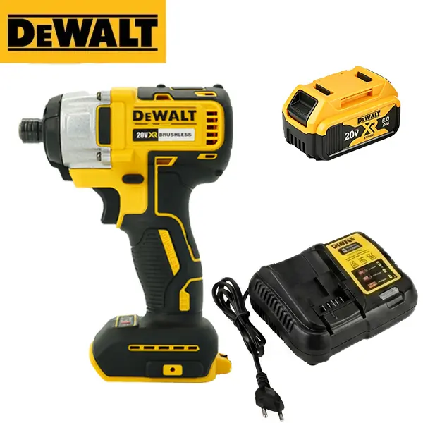 DEWALT DCF887 20V  Brushless 1/4" Impact Driver With 3-Speed Control, 3,250 RPM, Precision Drive & LED Light for Construction, Woodworking, Garage Repair & DIY Projects
