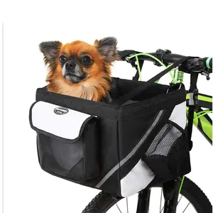 Dog Bicycle Front Basket Bag