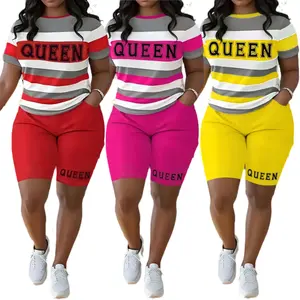 SummerVibes Plus Size  Womenswear Athletic Two Piece Sporty Chic Outfit Cozy Set - Soft Block Color T-Shirt and Shorts Combo for Active Women, Perfect for Sports, Fitness, and Daily Casual Wear Athleisure Summer Clothes Trouser
