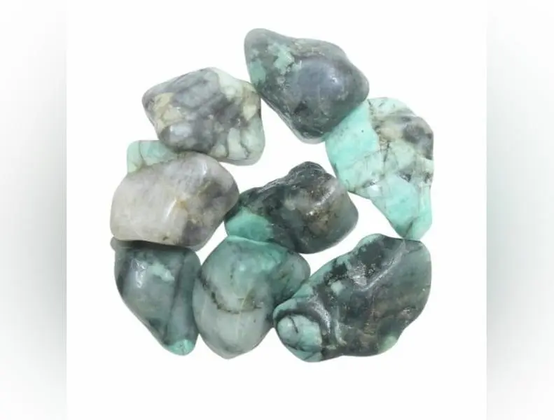 Emerald Tumbled Stone    