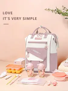 Women's Fashion Backpack, Multi-Pocket Design, Durable and Spacious, Ideal for Daily Use, Business Travel, Supports Laptop, Portable Style, Casual Backpack, Multi Compartment Backpack, Zipper Backpack