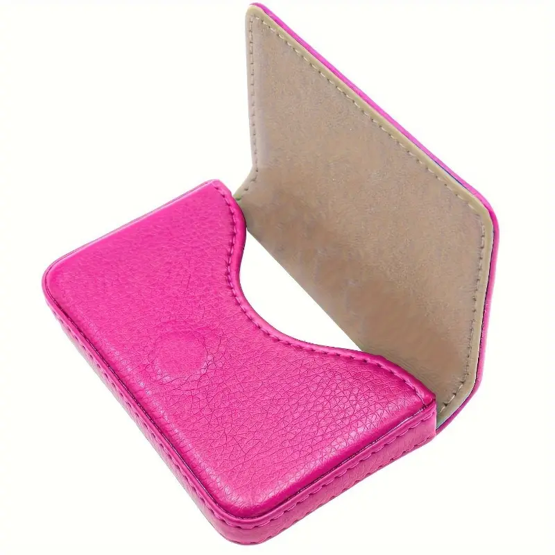 Blocking Faux Leather Business Card Holder Desk Accessories, Card Storage - Premium Credit Card Organizer for Men and Women, Securely Holds Multiple Cards, IDs, and Cash with Style and Protection - Ideal Gift for Professionals