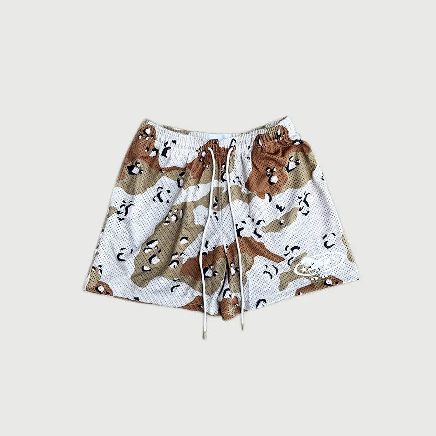 FORTS Mesh Stampede Shorts - 'Desert Camo'