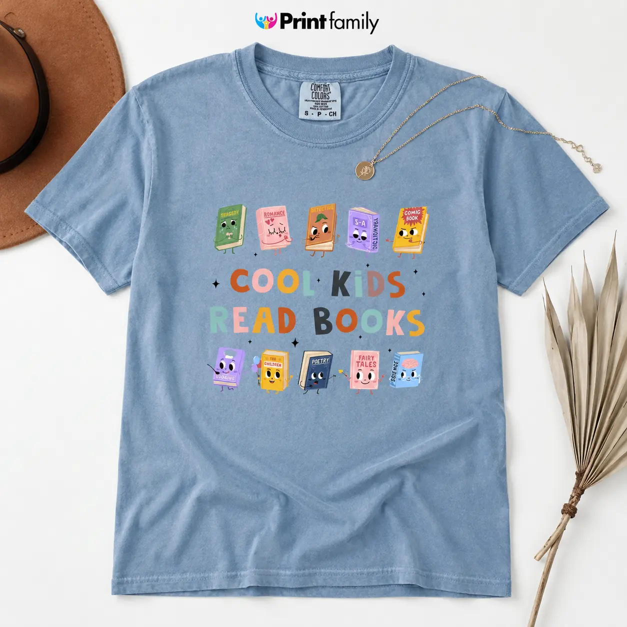 Cool Kids Read Books Shirt, Teacher Shirts, Kindergarten Teacher Shirt, School Librarian Shirt, Reading Teacher Shirt, Teacher Gifts - Printfamily
