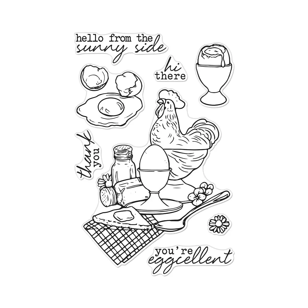 Eggcellent Clear Stamp Set