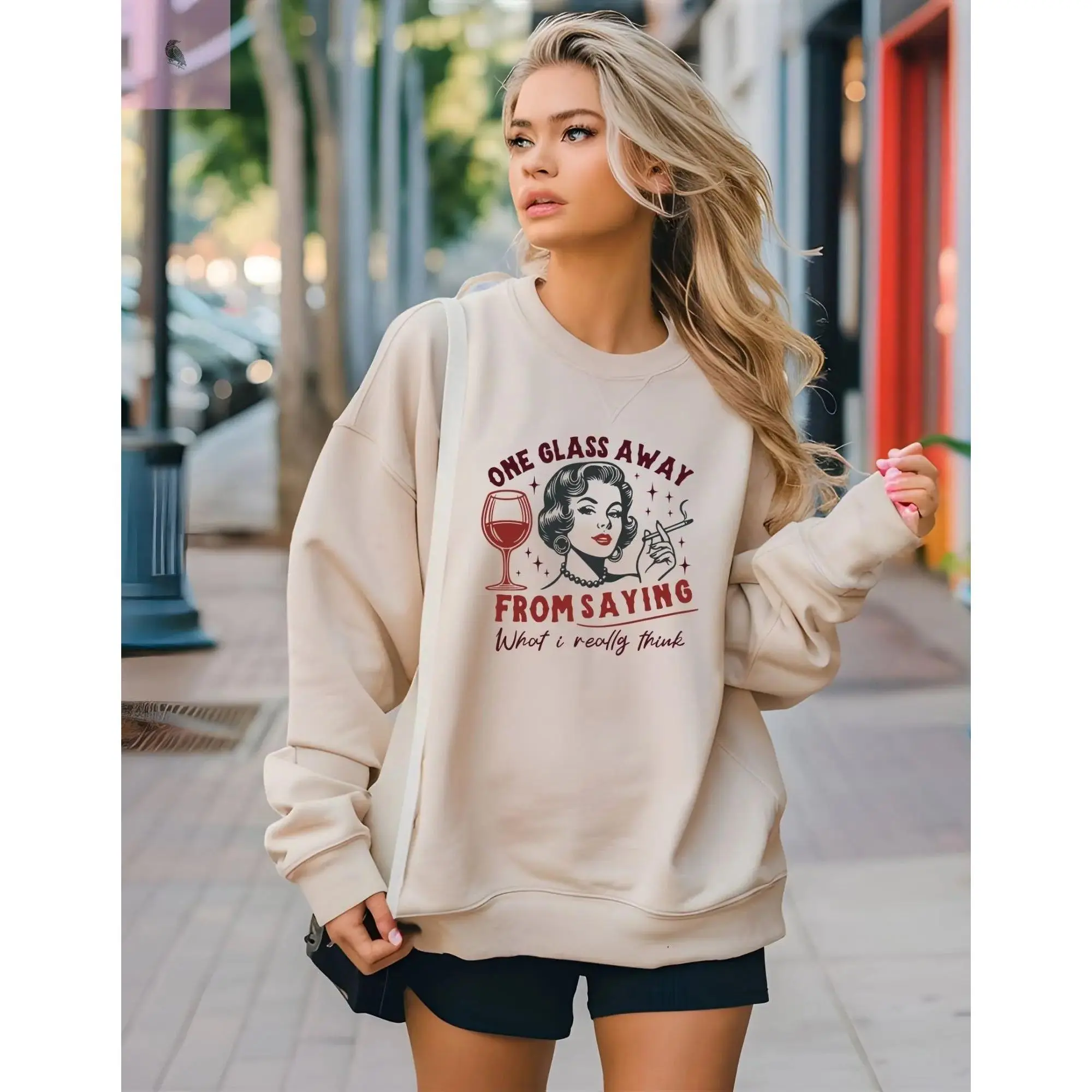 Wine Tasting Sweatshirt, Wine Lover Gift, Retro Unisex Crewneck, Vintage Jumper, Long Sleeve Shirt, Wine Tasting Outfit