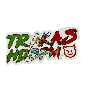 Pack of 2 Trakas HDSPM  8” Car Decal, Mexican flag,