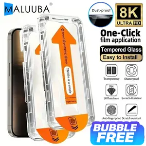 5pcs Full Cover Privacy Screen  Dust Proof Kit Protector for iPhone 16/15/14/13/12/11/16 Pro Max/15 Pro Max/Plus/Mini/X/XS/XR/XS Max, 9H Tempered Glass Film, Dynamic Island Compatible, Anti-Scratch, Anti-Fingerprint, Case Friendly, Glossy Screen Surface,