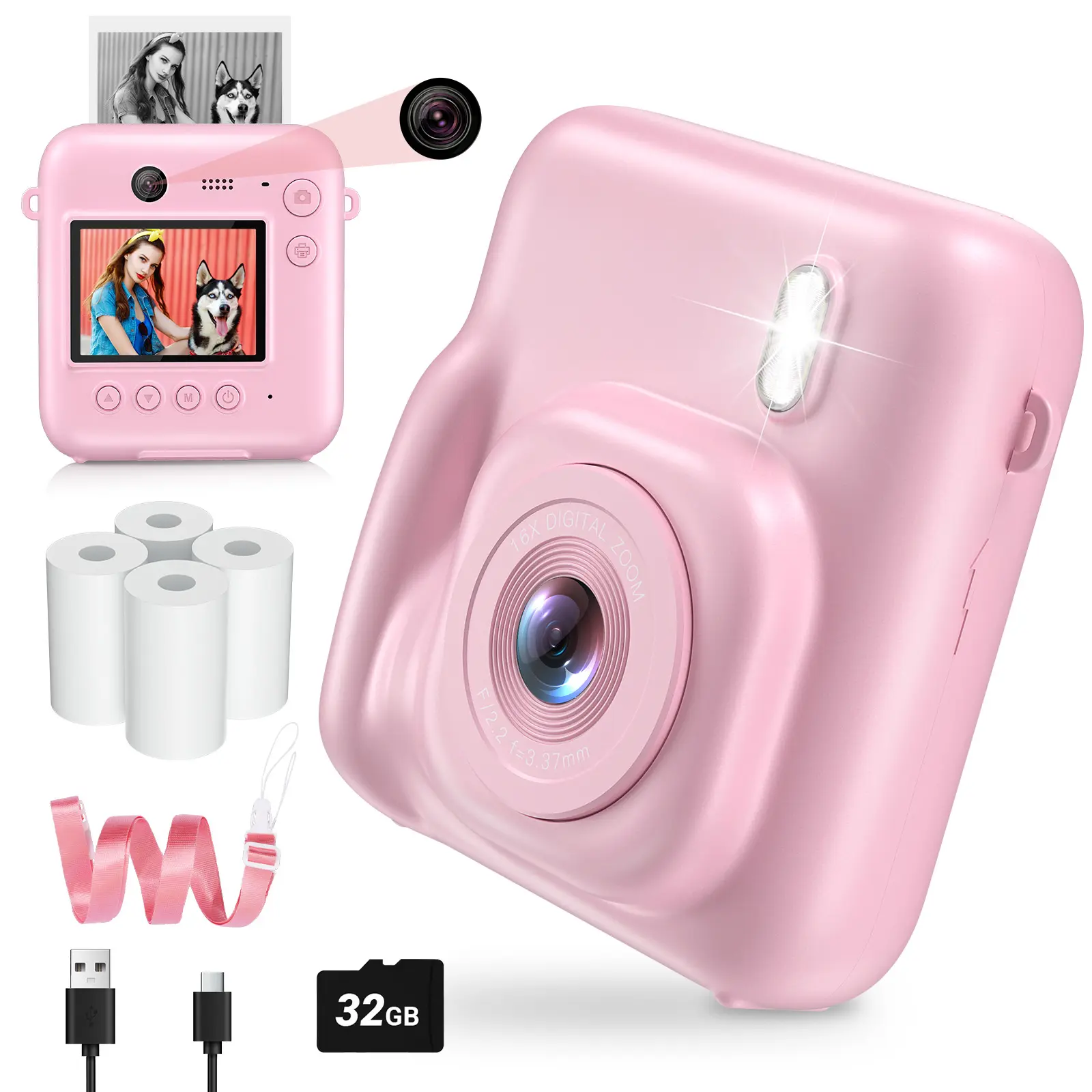 Zostuic Photo Printer, Sticker Printer Zostuic Photo Printer, Sticker Printer