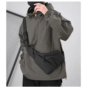 Sling Bag for Men，Multi-Function Backpack Casual Crossbody Chest Bag Adjustable Strap，for Sports，Travel and Hiking Backpack
