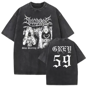 Vintage Art G 59 $uiciBoys 2 Sided Shirt, Grey Tour G59 2025 Merch, Ruby And Scrim For Man, Vintage Boyband T-shirt, Gildan Unisex, Full Size Options