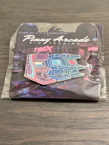 Pinny Arcade PAX East 2020 iam8bit 198X Arcade Cabinets Pin IMB Indie Mega Booth