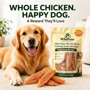 WildPaw Whole Chicken Jerky Dog Treats, Real Chicken Breast, 14.1 oz